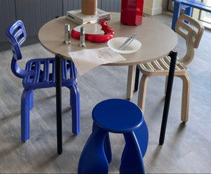 SPACE Side Table in Electric Blue