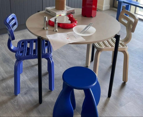 SPACE Side Table in Electric Blue