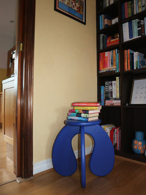 SPACE Side Table in Electric Blue