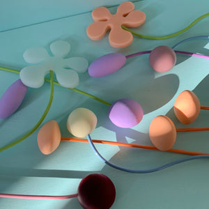 Pastel Wire Flowers